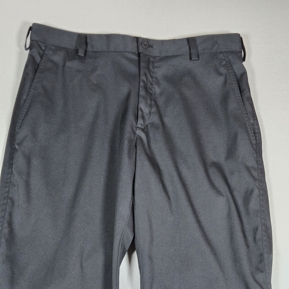 Nike 2012 Golf Tour Performance Dri-FIT Pants Mens 32x30 Black Flat Front Chino